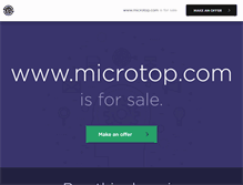 Tablet Screenshot of microtop.com